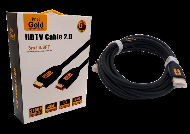 کابل HDMI PNET GOLD 3M VR2
