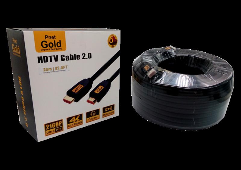 کابل HDMI PNET GOLD 25M VR2
